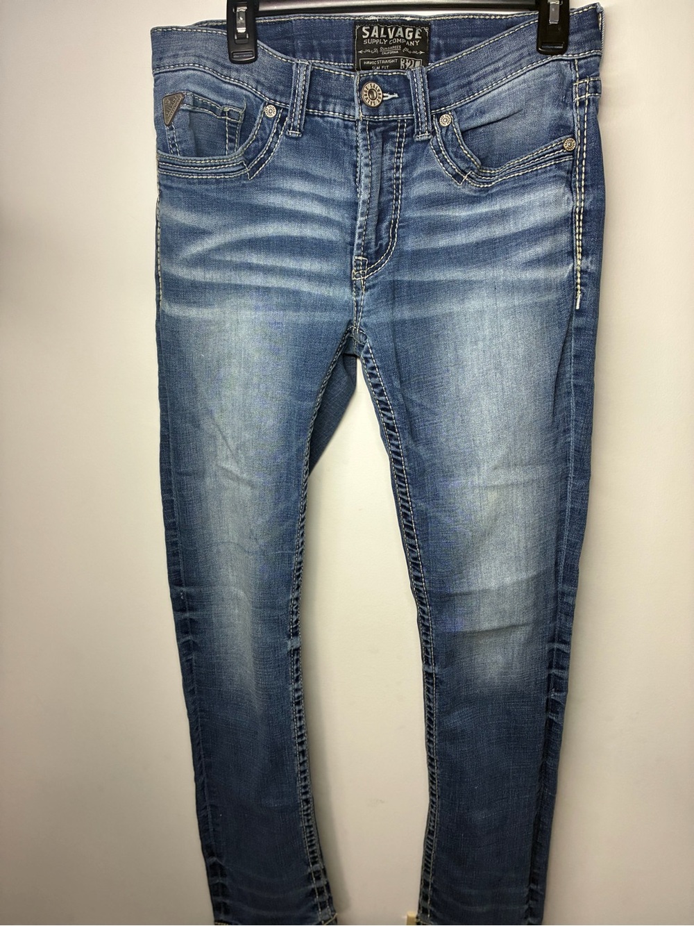 Salvage Women’s Medium Blue Skinny Jeans
